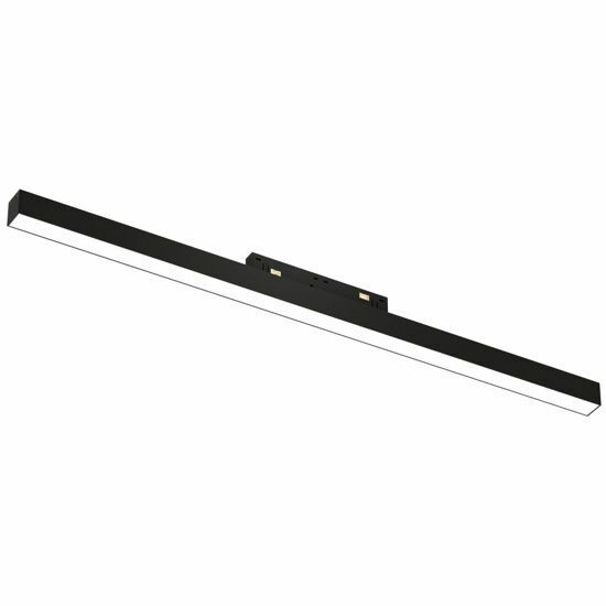 Светильник LINER MAGNETIC S15 48V 20W 120° 3000-6000K TRIX CRI90 OSRAM | Черный корпус L600mm