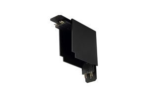 Угловой соединитель потолок-стена S39 220V 4x контактный Black 39x117x117mm EAC19299