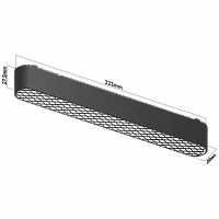 Светильник LINER COMFORT MAGNETIC Н5 48V 12W 120° 4000K OSRAM | White 222х25х25mm