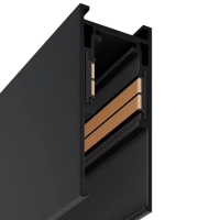 Трековая система универсальная MAGNETIC S15 48V 4TRA BLACK 1000x23.5x52mm