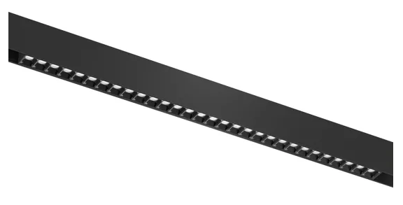 Светильник LINER BLACK MASK MAGNETIC S20 48V 30W 36° 3000K CRI90 OSRAM | Черный корпус L543mm