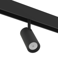 Светильник SPOT MAGNETIC S15 48V 10W 24° CRI90 OSRAM 4000K | Черный корпус D35х80mm