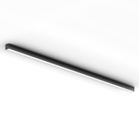 Светильник накладной LINER M33 60W 4000K BRIDGELUX CRI90 120° Черный корпус 1204x34x33mm | 220V