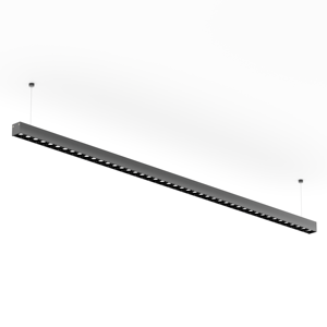 Светильник LINER T33 BLACK MASK 60W 4000К EPISTAR CRI90 48° IP40 Черный корпус 1204x33x34mm | 220V