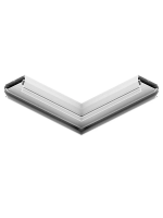 Угловой соединитель профиля для натяжных потолков MAGNETIC S25 200х200mm