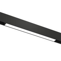 Светильник LINER MAGNETIC S20 48V 12W 120° 3000K CRI90 OSRAM | Черный корпус L300хW22хH45mm