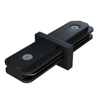 Прямой соединитель шинопровода для трековой системы CITY 2TRA | Black