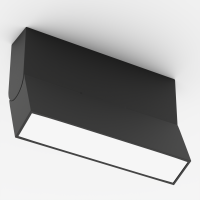 Светильник накладной светодиодный BLACK BOOK 6W OSRAM 120° DW/4000К Черный корпус | 220V