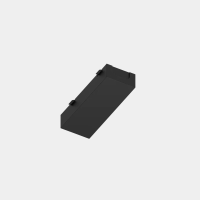 Прямой соединитель для шинопровода S25 2TRA | Black 60х20х10.5mm