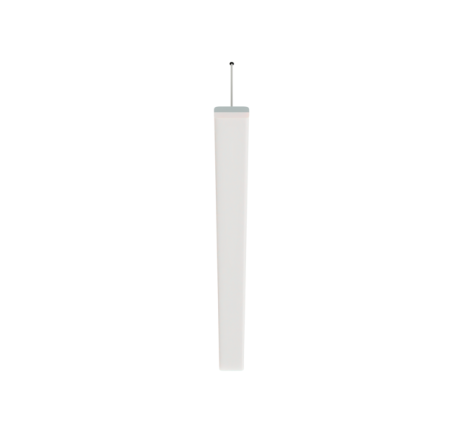 Линейный светильник серии LINER/M 50W 4000К, 1200х75х35мм Silver