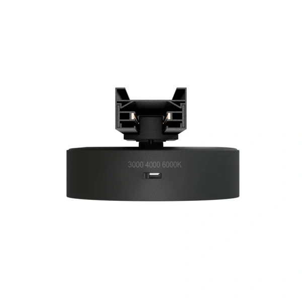 Трековый светильник RONDO 12W D113x30mm 3000К/4000K/6000К 2TRA | Черный корпус