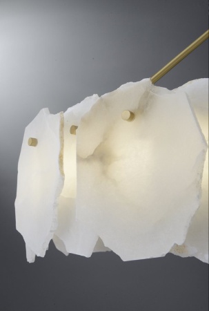 Светильник подвесной Alabaster D650хH600mm LED 36W Латунь