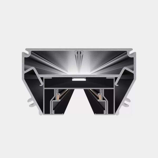 Профиль для натяжных потолков CITY 2TRA | 54x32x1000mm