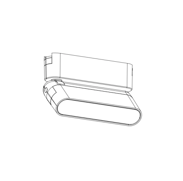 Трековый магнитный св-к SPOT BLACK BOOK MAGNETIC H4 24V 6W 110° 3000К/4000K/6000К OSRAM |  Black