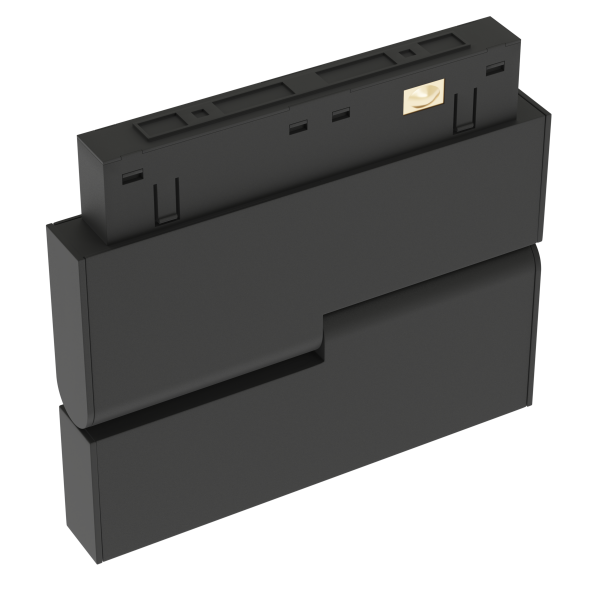 Светильник SPOT BLACK BOOK MAGNETIC S15 48V 6W 36° CRI90 OSRAM 4000K | Черный корпус L118хH100mm