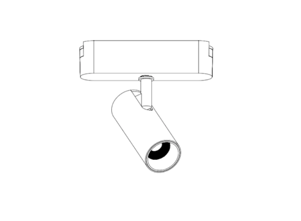 Трековый магнитный св-к SPOT MAGNETIC H4 24V 6W 24° 3000К/4000K/6000К OSRAM | Black Ø33х85mm