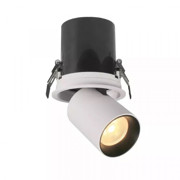 Светильник COLT 12W 3000К 36° | SPOT поворотно-выдвижной | BLACK Ø98mm