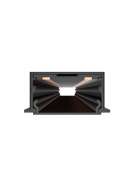 Трековая система встраиваемая MAGNETIC S25 48V 2TRA BLACK 1500x28.5x13.2mm