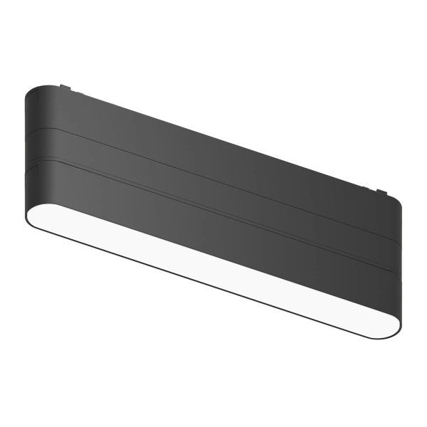 Светильник BLACK BOOK MAGNETIC Н5 48V 12W 120° 2400-6000K OSRAM | Black 222х25х75mm
