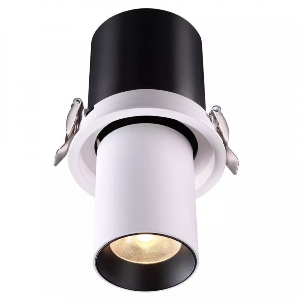 Светильник COLT 12W 3000К 36° | SPOT поворотно-выдвижной | BLACK Ø98mm