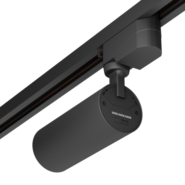 Светильник CITY NEW 25W 3ССТ 3000/4000/6000К CRI85 36° Черный 2TRA однофазный 220V 60x145mm