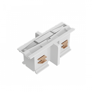 Коннектор трековый соединительный ML-4TRA-W-I Белый  (100pcs)