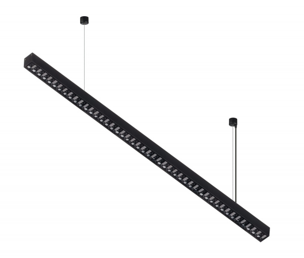 Светильник LINER T33 BLACK MASK 60W 4000К EPISTAR CRI90 48° IP40 Черный корпус 1204x33x34mm | 220V