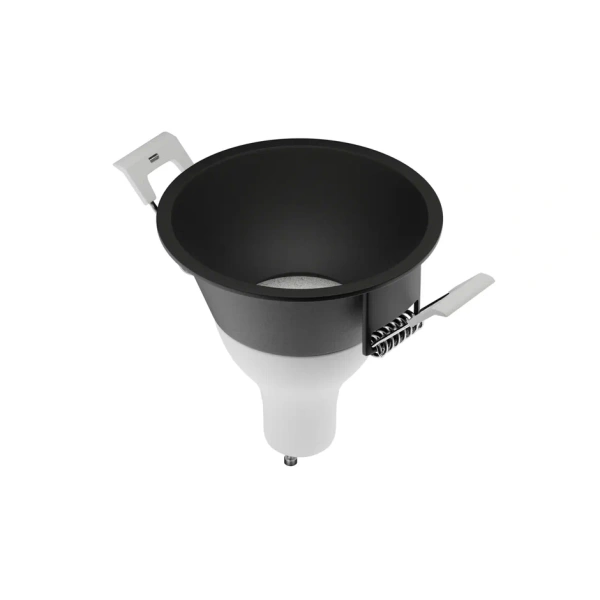 Светильник CITY SPOT 10W 4000К GU10 угол света 110 град. алюминий черный/ black, 220V, 69x61mm