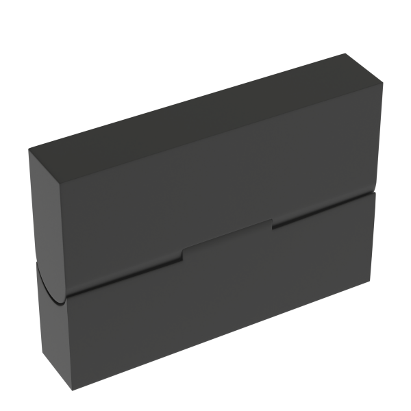 Светильник накладной светодиодный BLACK BOOK 6W OSRAM 120° WW/3000К Черный корпус | 220V