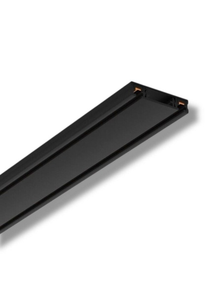 Трековая система накладная MAGNETIC H5 48V 2TRA BLACK/GOLD 2000x25x5.5mm