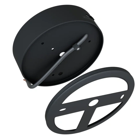 Светильник накладной RONDO 12W D133x30mm 3000К/4000K/6000К Black