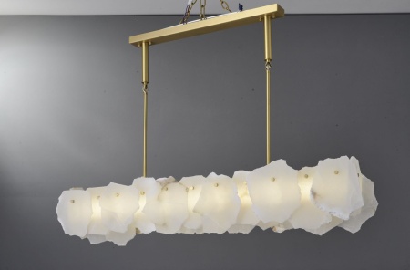 Светильник подвесной Alabaster L1200хH800mm LED 34W Латунь