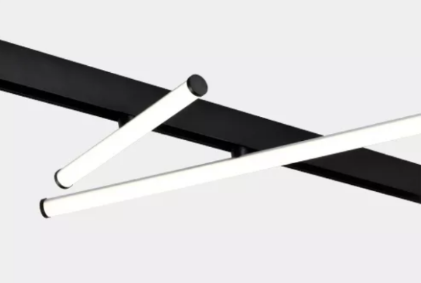 Светильник TUBE MAGNETIC S20 48V 10W 180° 4000K CRI90 OSRAM | Черный корпус L300mm