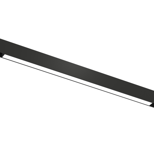 Светильник LINER MAGNETIC S20 48V 24W 120° 4000K CRI90 OSRAM | Черный корпус L600mm