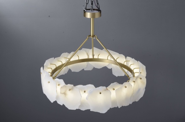 Светильник подвесной Alabaster D650хH600mm LED 36W Латунь