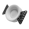 Светильник встраиваемый под отделку MR16 GU10 WHITE | Ø80(80)x27mm