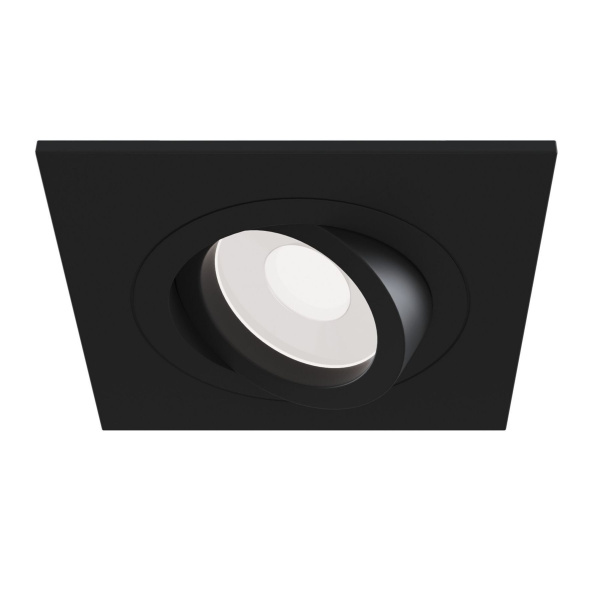 Светильник встраиваемый CITY DL X1 MR16 ALU BLACK | 92х92(75)x25mm