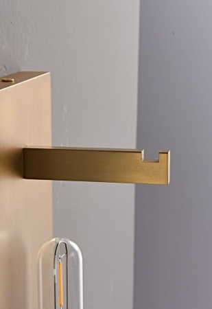 Светильник настенный Alabaster L128хH380хW110 E27х1 BRASS GOLD