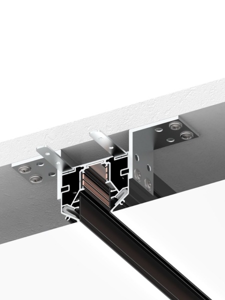 Заглушка к шинопроводу для натяжных потолков S20 Black