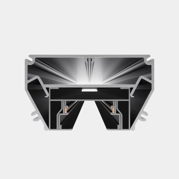 Профиль для натяжных потолков CITY 2TRA | 54x32x1500mm