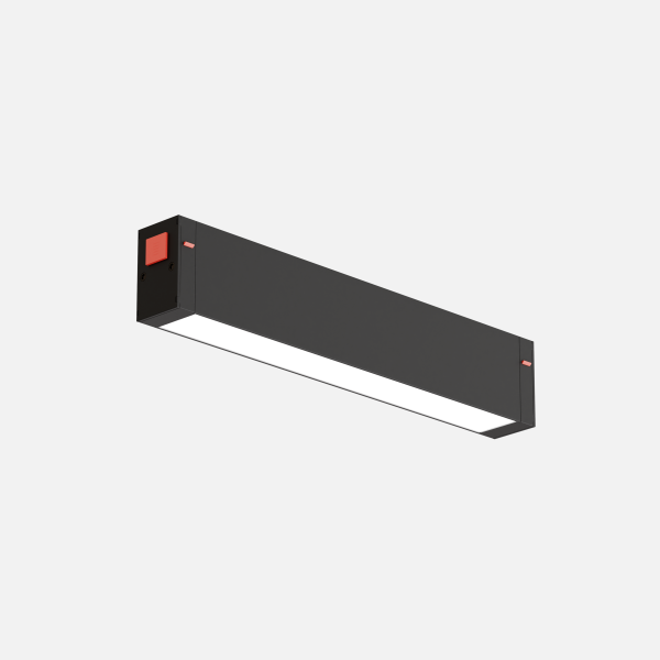 Светильник серии LINER S25 10W SMART DIM CRI90 OSRAM TRIX ССТ 3000-6000К, Black 200x24x34mm EAC19324