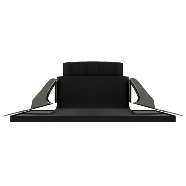 Светильник встраиваемый CITY DLV MR16 GU5.3 BLACK | 95х95 H40mm