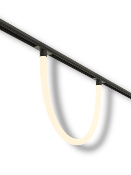 Светильник TUBE MAGNETIC S20 48V 16W 360° 3000K CRI90 OSRAM | Черный корпус L1000mm