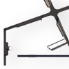 Основание под линейный светильник MAGNETIC H5 115x25x47.6mm