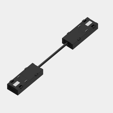 Коннектор гибкий S25 2TRA | Black 160х10.5mm