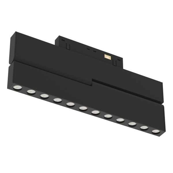Светильник SPOT BLACK BOOK MAGNETIC S15 48V 12W 36° CRI90 OSRAM 3000K | Черный корпус L232хH100mm