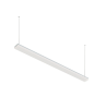 Линейный светильник серии LINER/M 50W 4000К, 1200х75х35мм Silver