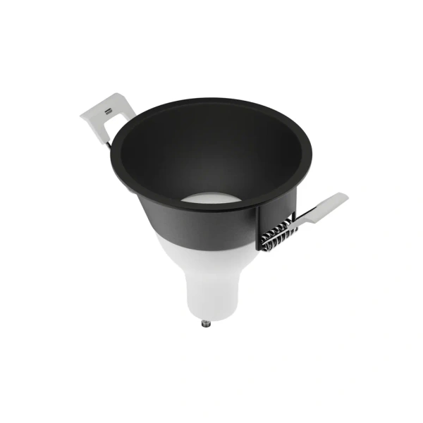 Светильник CITY SPOT 10W 4000К GU10 угол света 38 град. алюминий черный/ black, 220V, 69x61mm