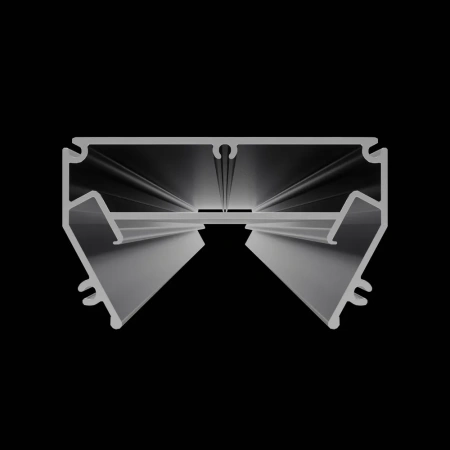 Профиль для натяжных потолков CITY 2TRA | 54x32x1000mm