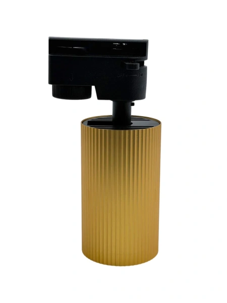 Трековый светильник серии COLT V 10W 4000K 110° CRI90 2TRA GOLD | 55x93mm